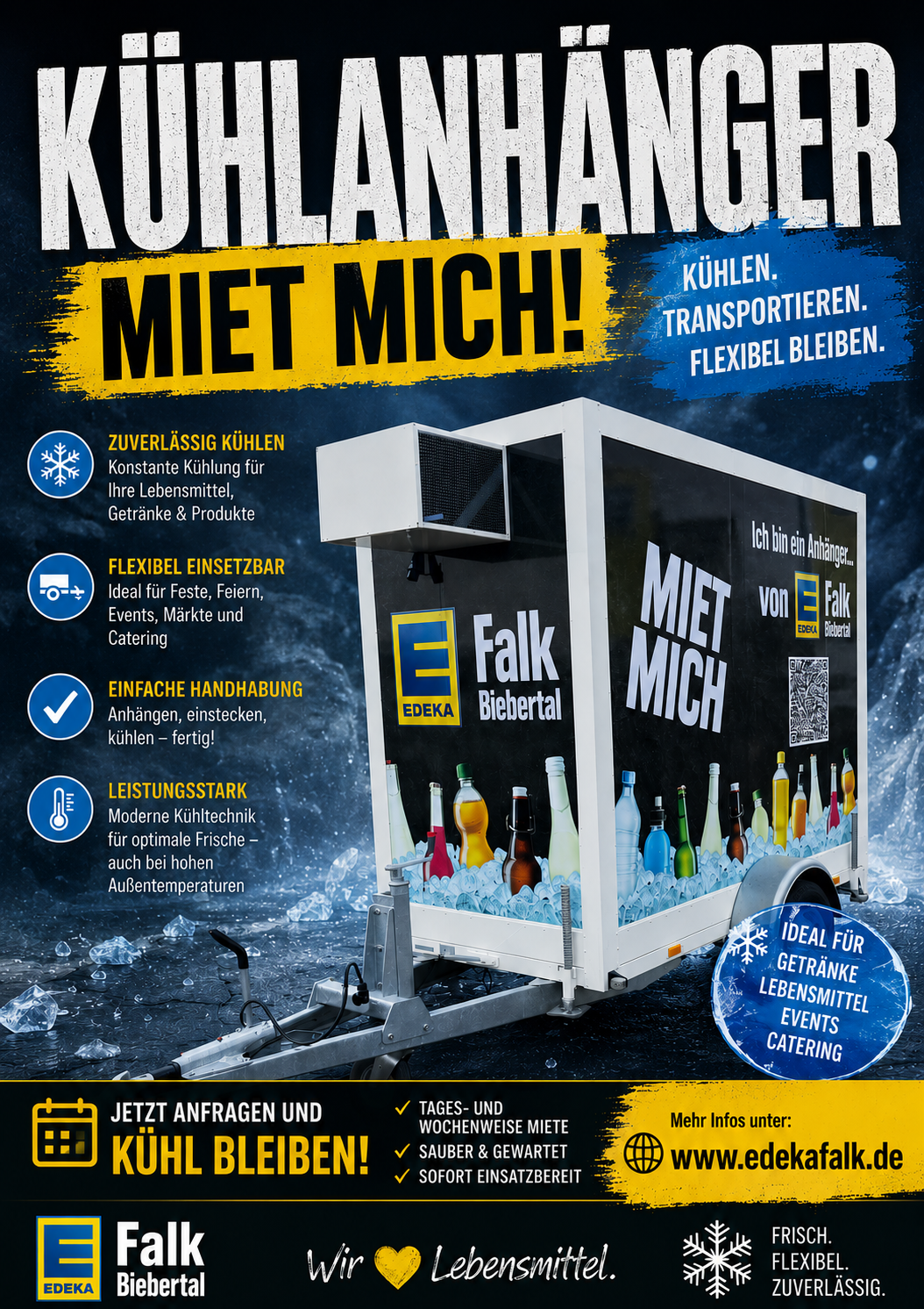 EDEKA Falk Kühlanhänger